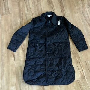 Old Navy Charcoal Quilted Jacket